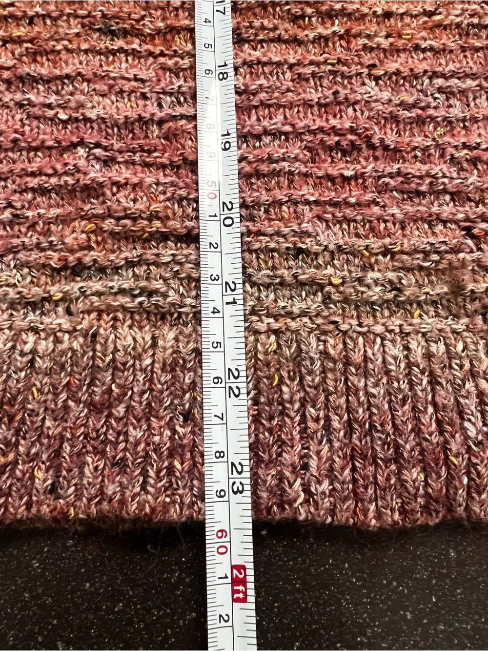 Heathered Pink Crewneck Sweater - Women's Comfortable Knit